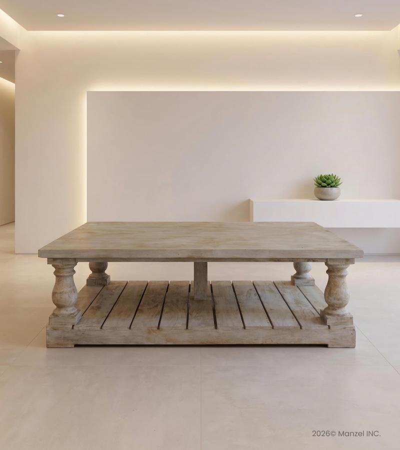 SOLID WOOD COFFEE TABLE