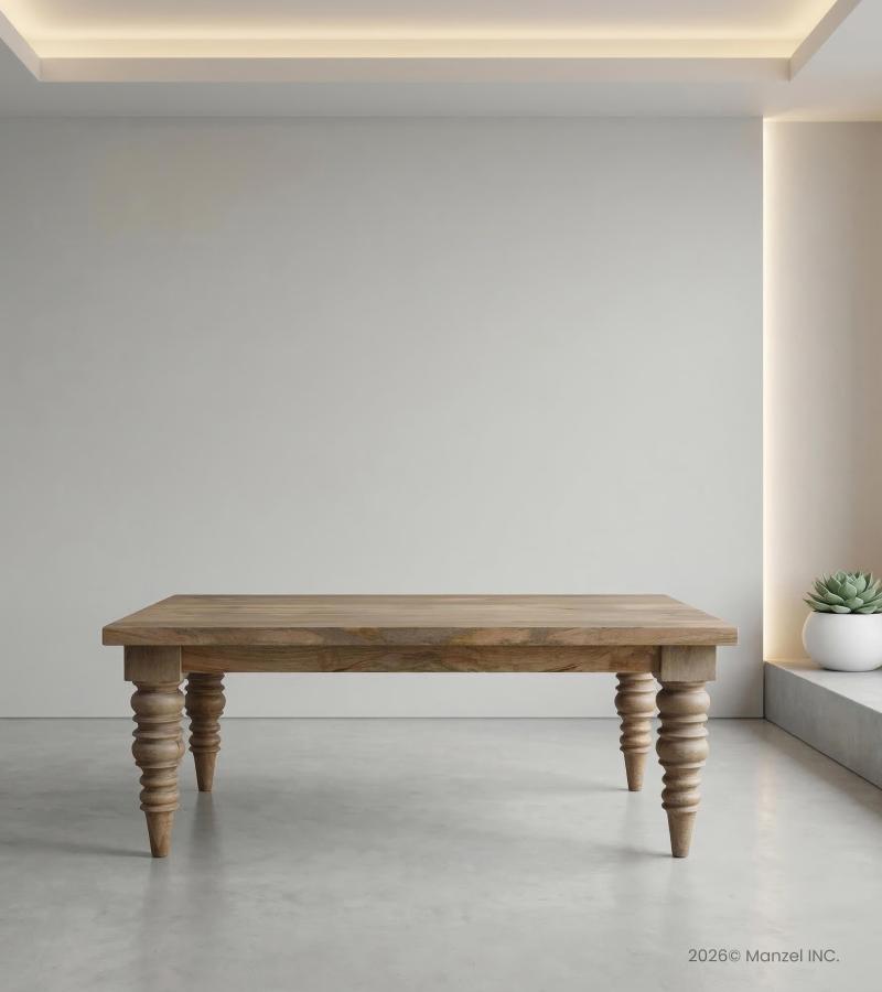 SOLID WOOD COFFEE TABLE