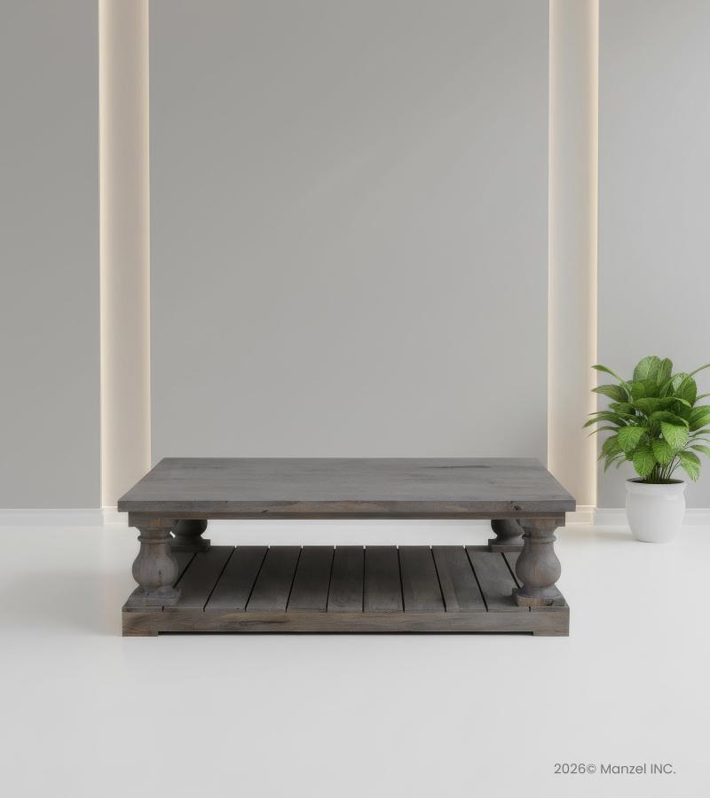 SOLID WOOD COFFEE TABLE