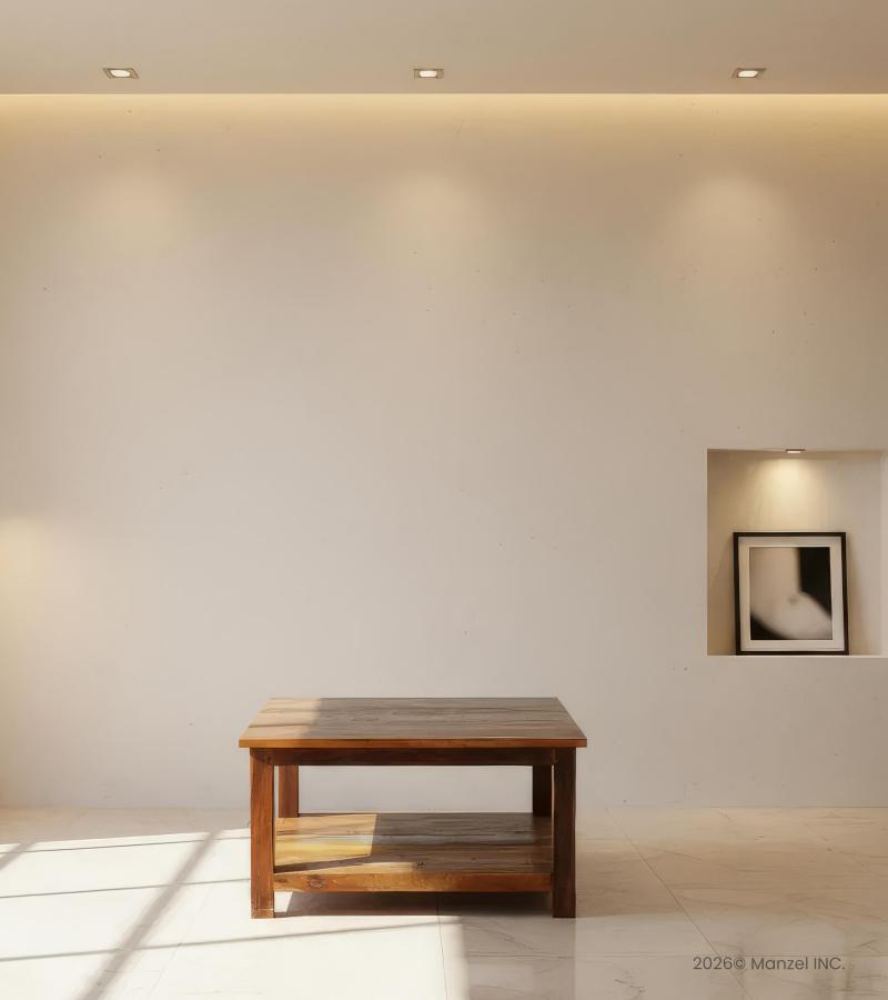 RECLAIMED TEAK SOLID WOOD COFFEE TABLE