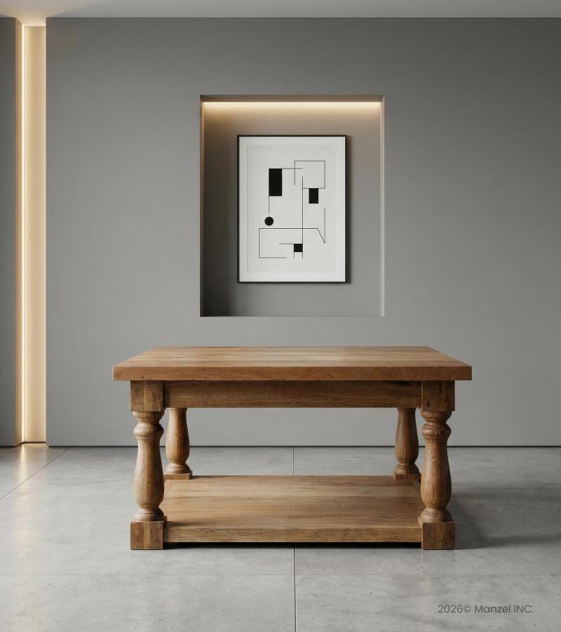 SOLID WOOD COFFEE TABLE