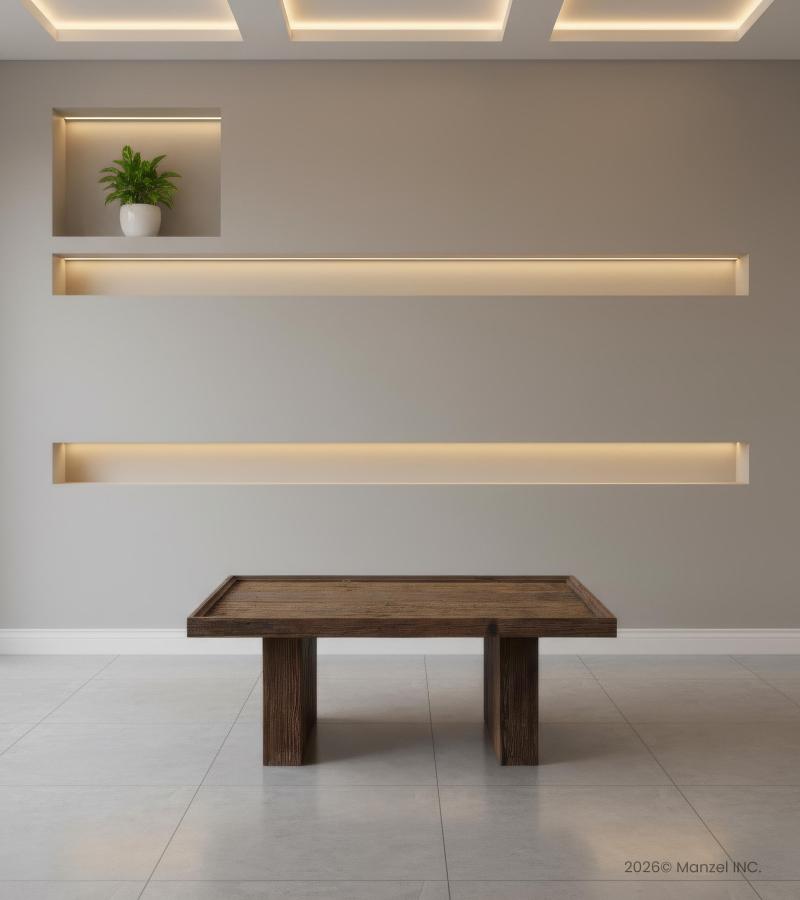 SOLID RECLAIMED WOOD COFFEE TABLE