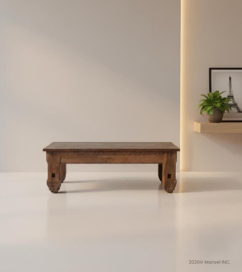 SOLID RECLAIMED WOOD COFFEE TABLE