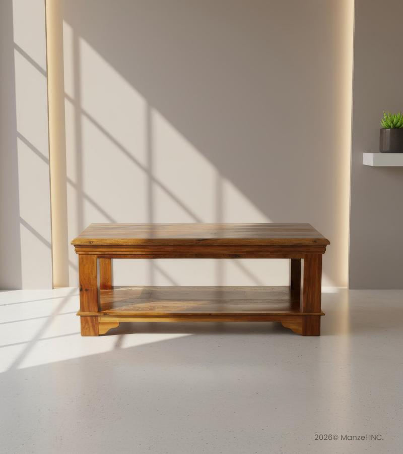 SOLID RECLAIMED TEAK WOOD COFFEE TABLE