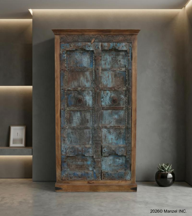 SOLID RECLAIMED TEAK WOOD CABINET