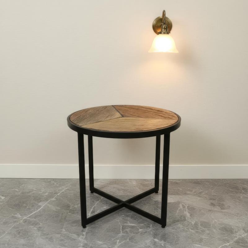 IRON & WOOD TABLE