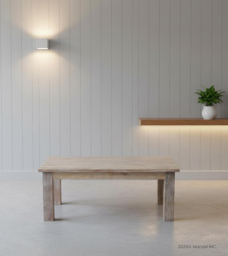 RECLAIMED TEAK COFFEE TABLE