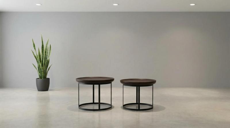 Nesting End Tables Set of 2, Side Table