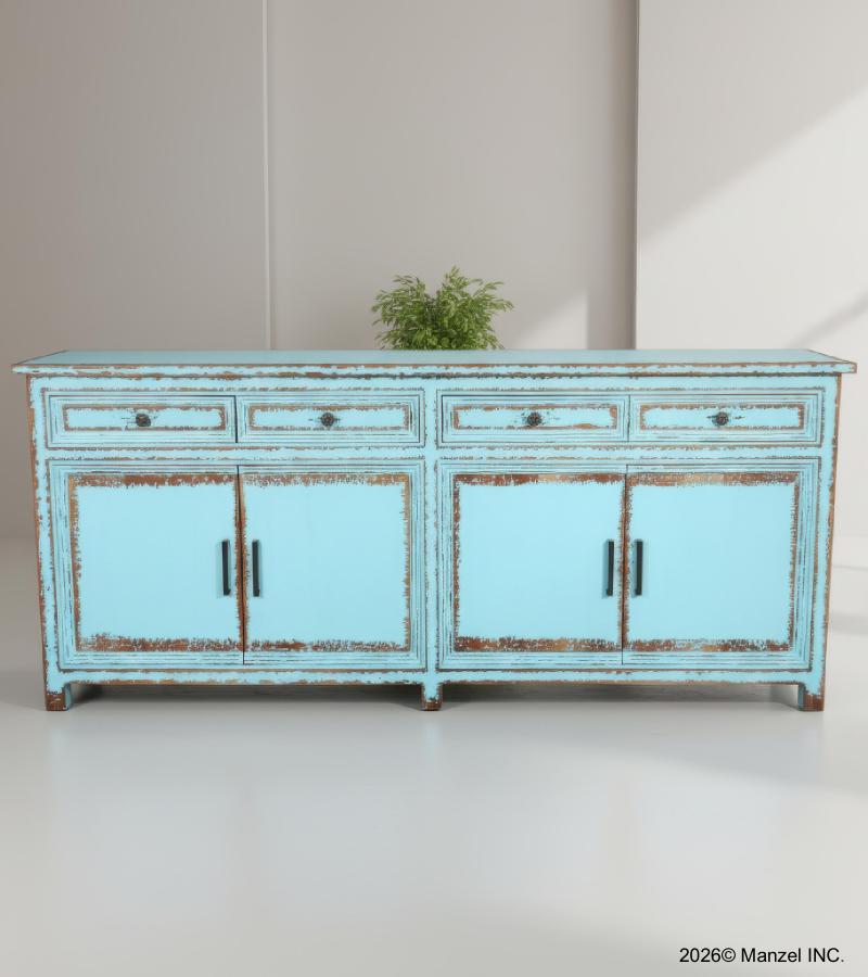 SOLID RECLAIMED TEAK WOOD CABINET SIDEBOARD