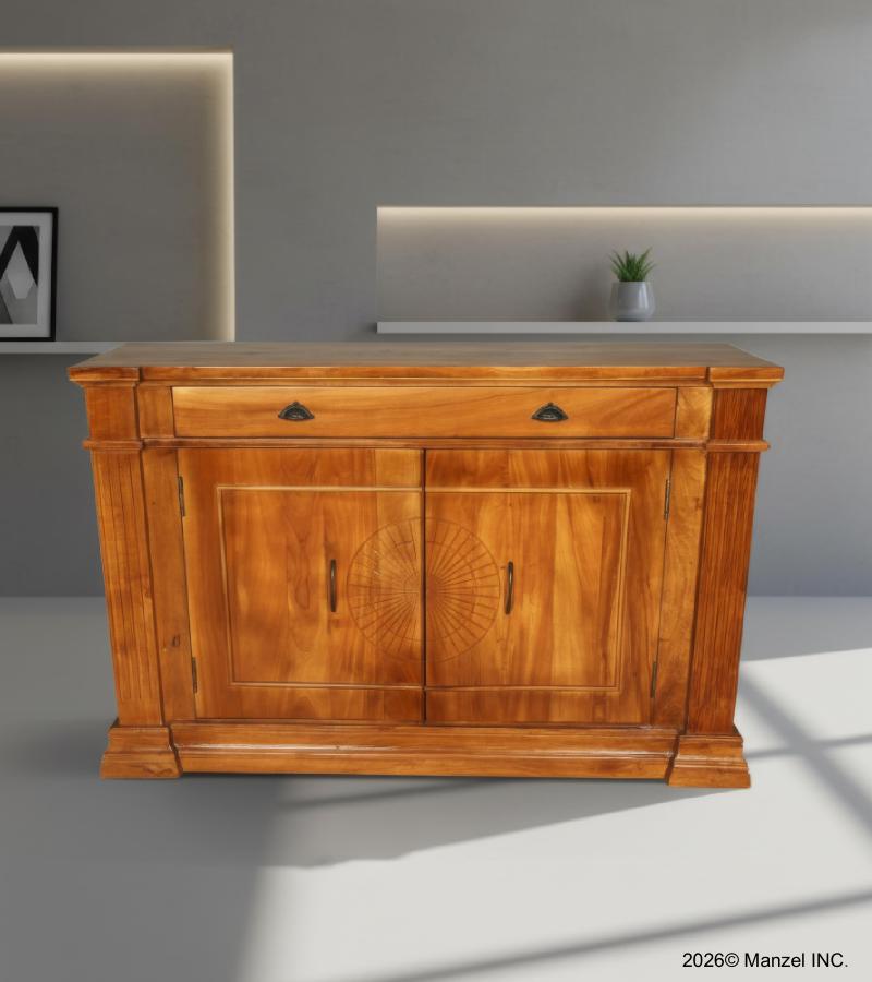 WOODEN CARVED SIDEBOARD