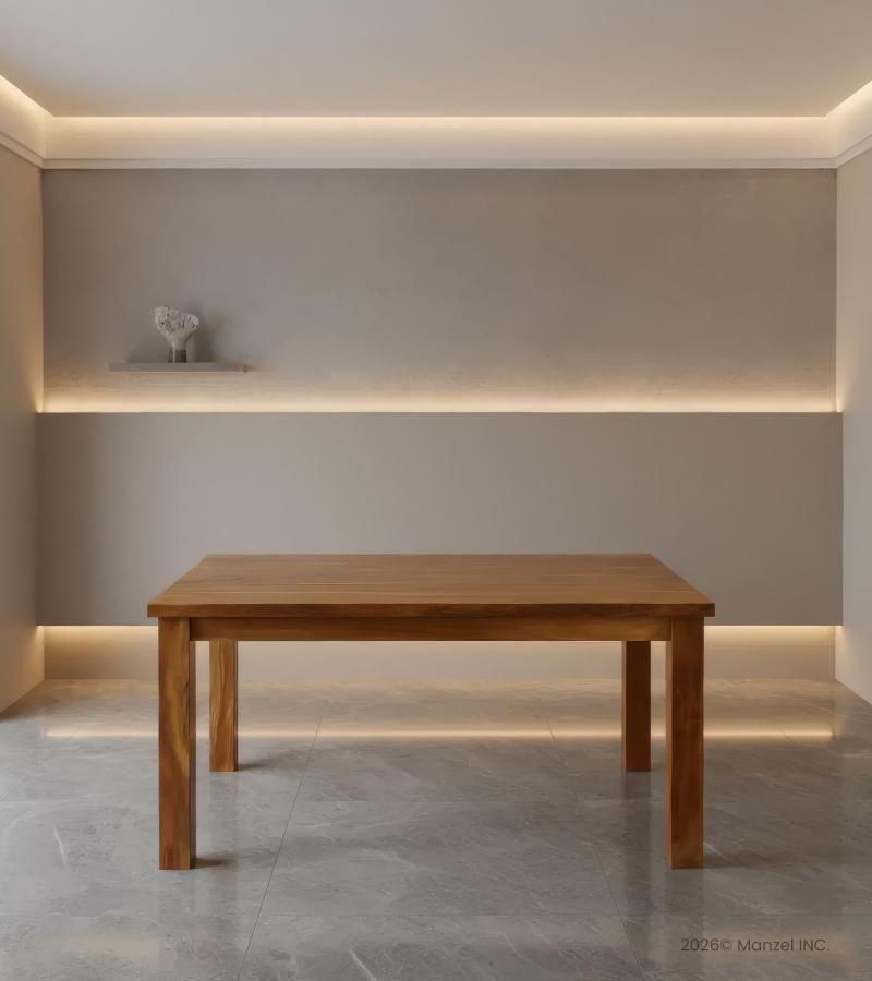 SOLID RECLAIMED TEAK WOOD DINING TABLE