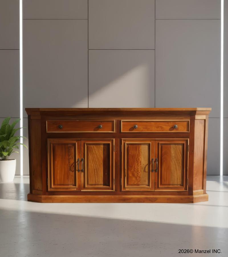 SOLID RECLAIMED TEAK WOOD SIDEBOARD