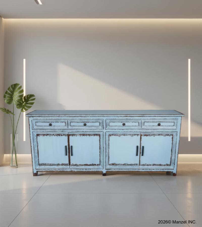 SOLID RECLAIMED TEAK WOOD SIDEBOARD CABINET