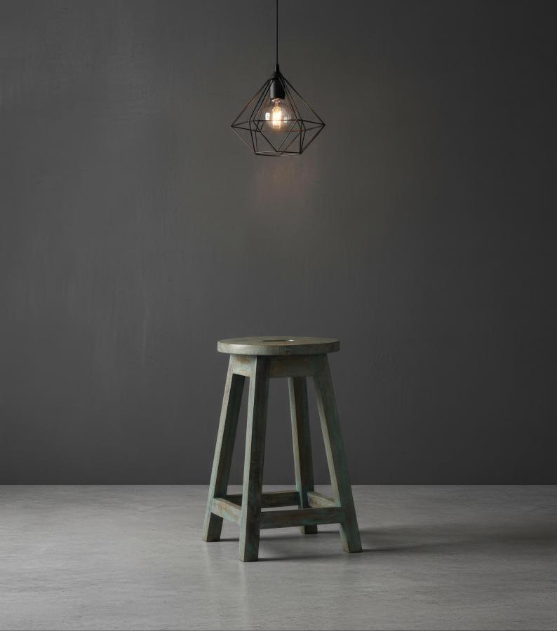WOOD END TABLE