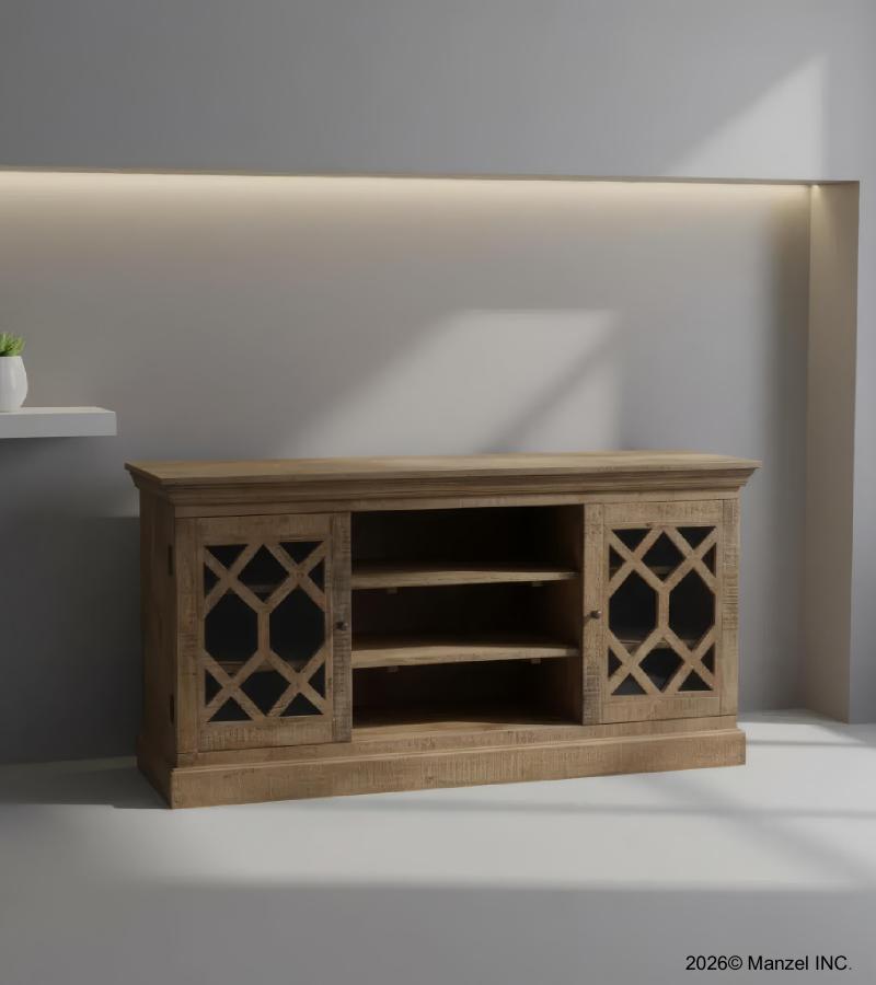 WOODEN TV CABINET