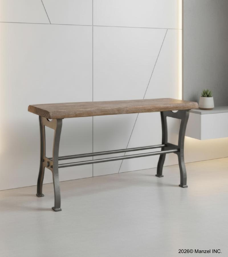 LIVE EDGE SOLID ACACIA CONSOLE / SOFA TABLE