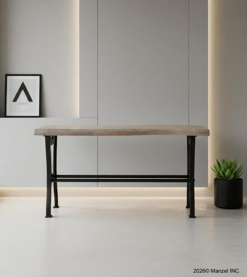 LIVE EDGE SOLID ACACIA CONSOLE / SOFA TABLE