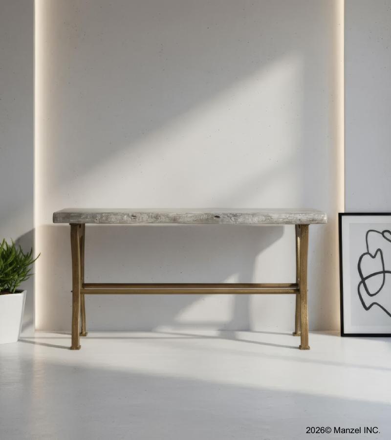 LIVE EDGE SOLID ACACIA CONSOLE / SOFA TABLE