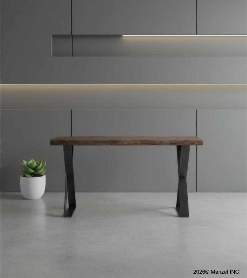 LIVE EDGE SOLID ACACIA CONSOLE / SOFA TABLE