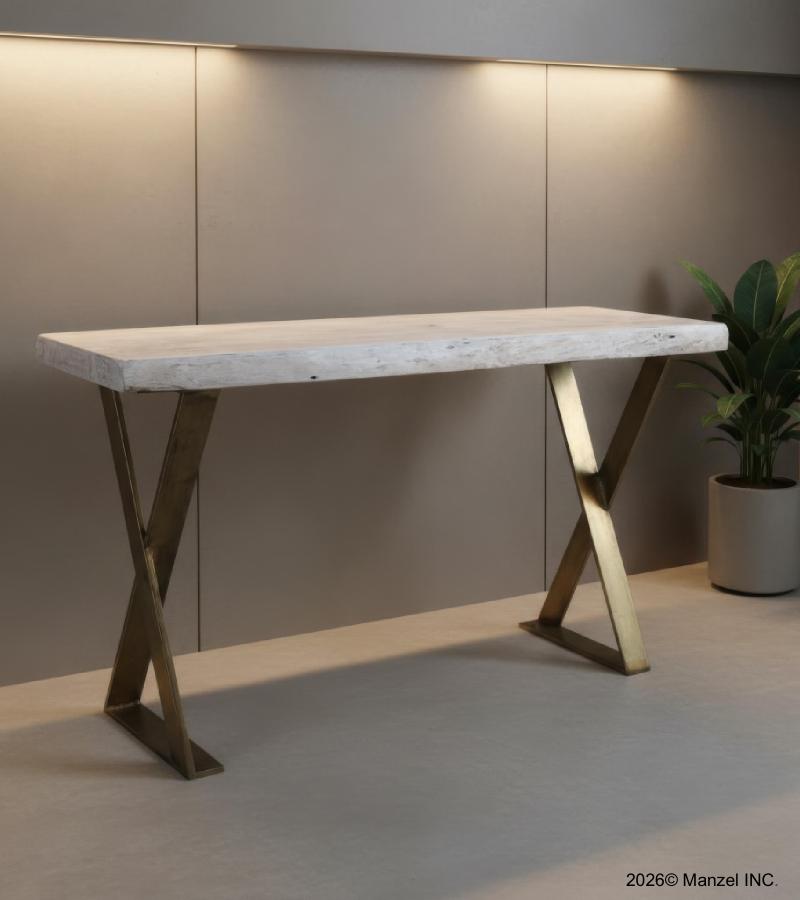 LIVE EDGE SOLID ACACIA CONSOLE / SOFA TABLE