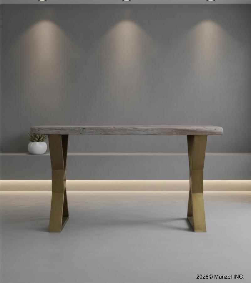 LIVE EDGE SOLID ACACIA CONSOLE / SOFA TABLE