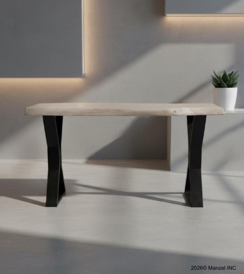 LIVE EDGE SOLID ACACIA CONSOLE / SOFA TABLE