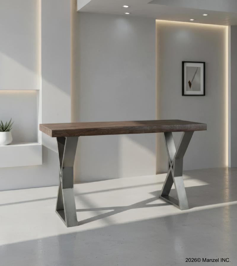LIVE EDGE SOLID ACACIA CONSOLE / SOFA TABLE