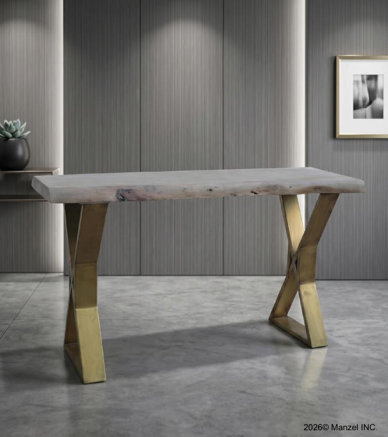 LIVE EDGE SOLID ACACIA CONSOLE / SOFA TABLE