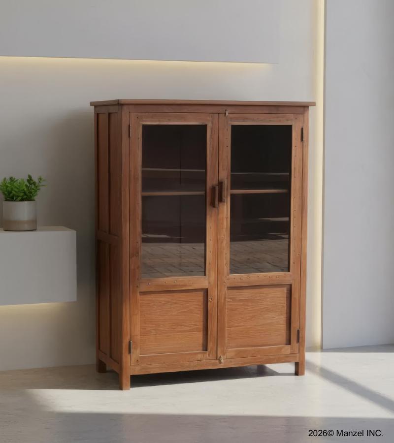 RECLAIMED TEAK CABINET