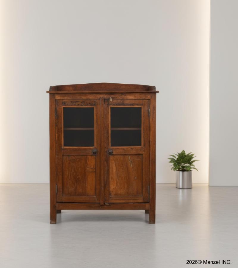 SOLID TEAK WOOD CABINET