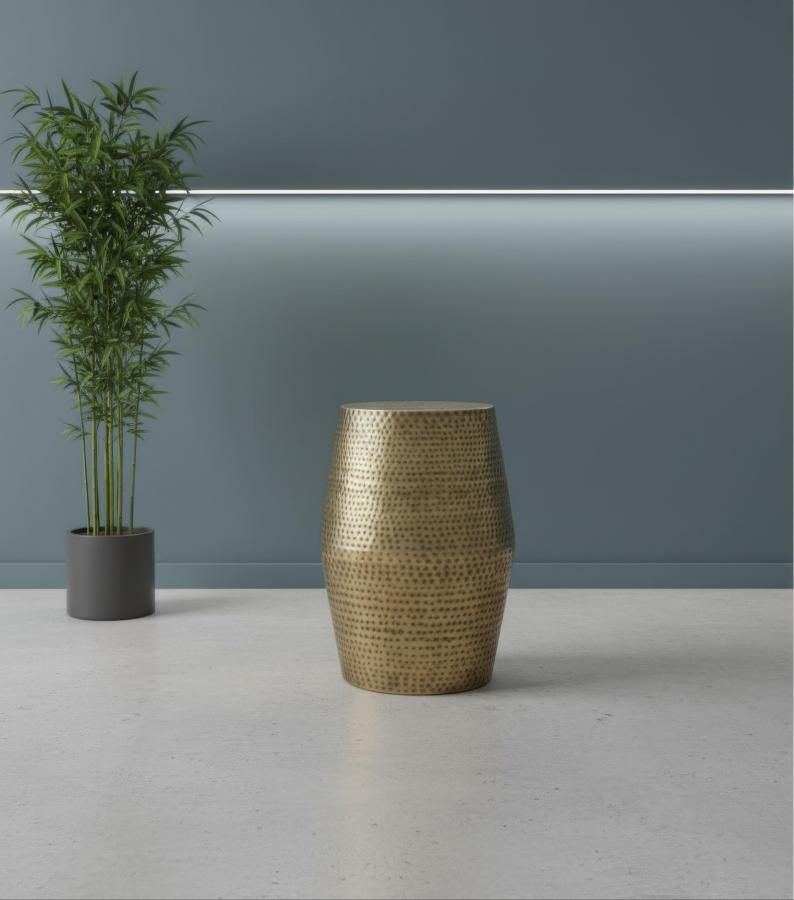 METAL END TABLE / STOOL