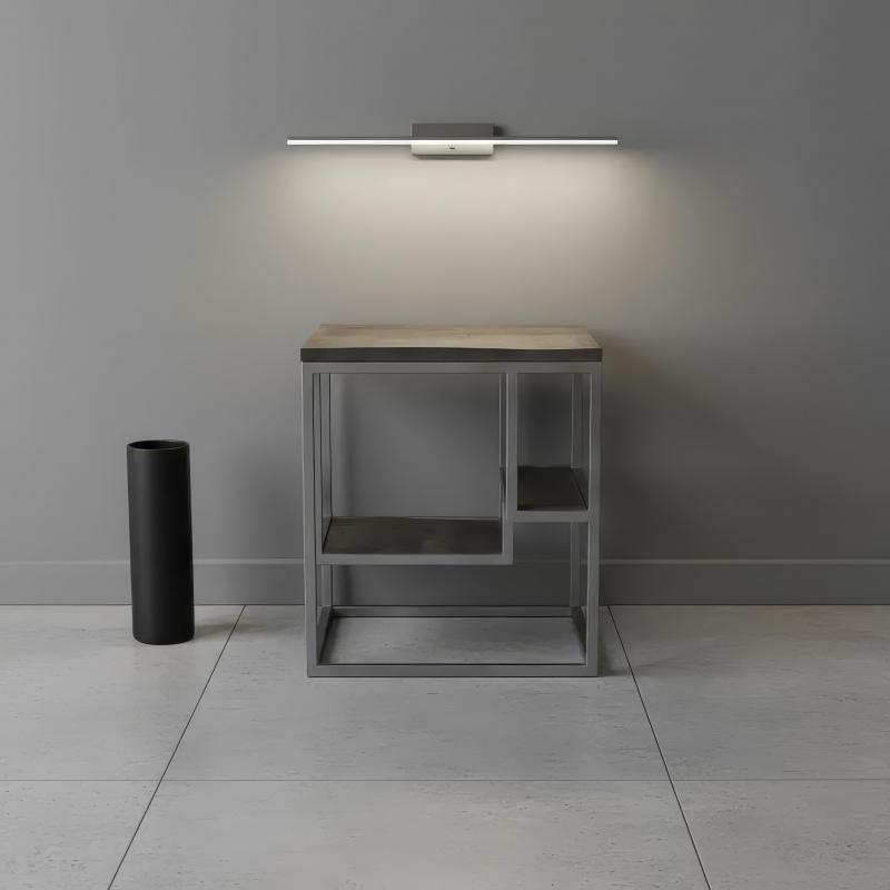 SOLID WOOD & IRON END TABLE