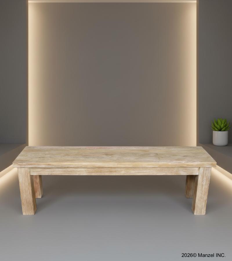 SOLID RECLAIMED TEAK BENCH