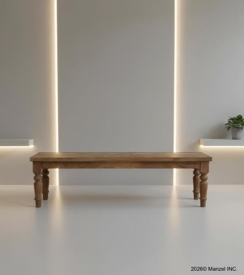 SOLID WOOD BENCH