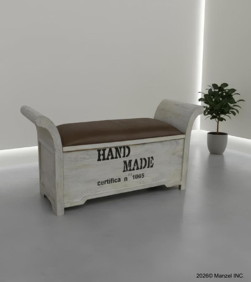 UPHOLSTERED STORAGE BENCH TRUNK