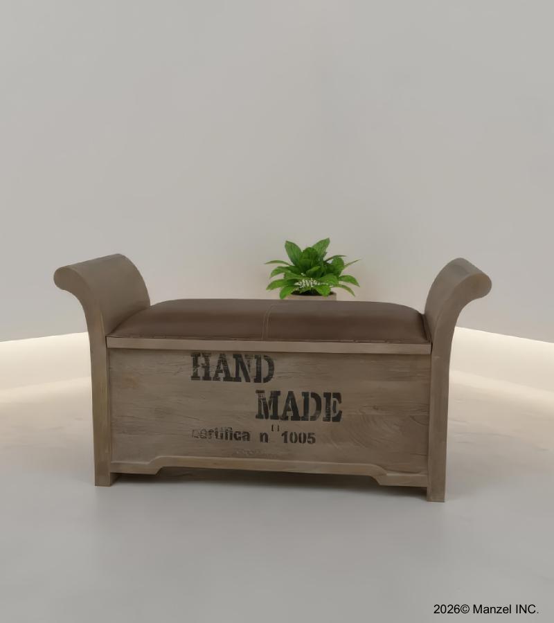 UPHOLSTERED STORAGE BENCH TRUNK