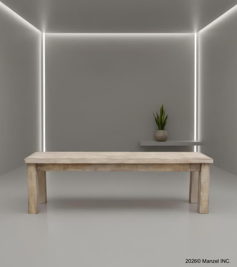 SOLID WOOD BENCH