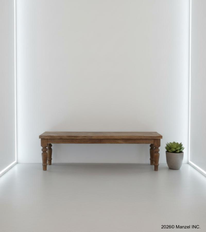 SOLID WOOD BENCH