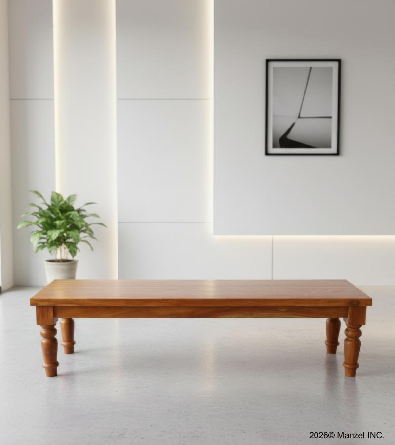 SOLID RECLAIMED TEAK BENCH