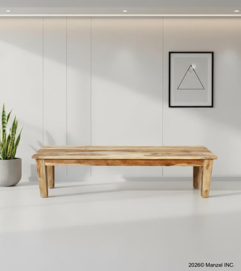 SOLID ROSEWOOD BENCH