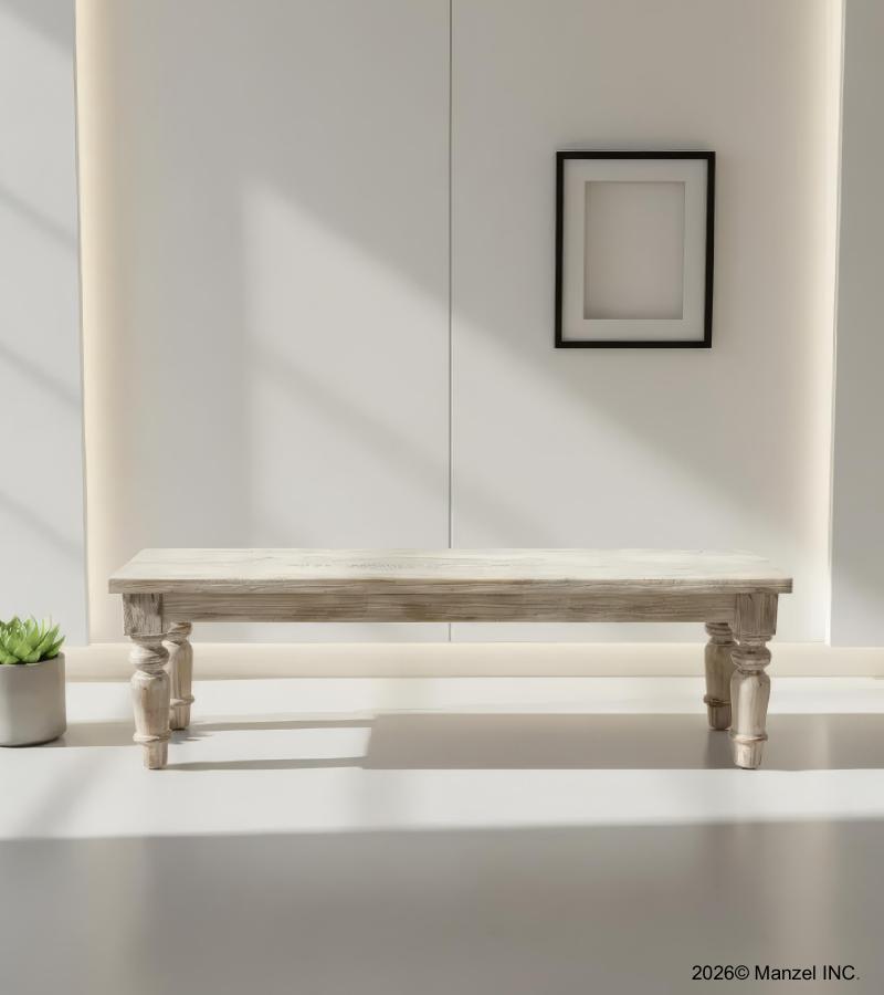 SOLID RECLAIMED TEAK WOOD BENCH