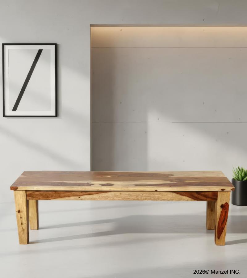 SOLID ROSEWOOD BENCH