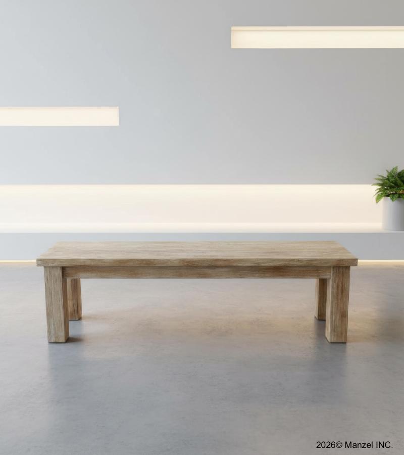 SOLID RECLAIMED TEAK WOOD BENCH