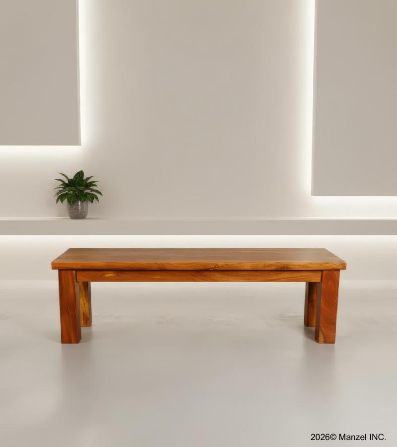 SOLID RECLAIMED TEAK BENCH