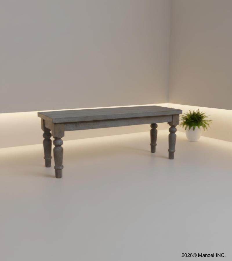 SOLID WOOD BENCH