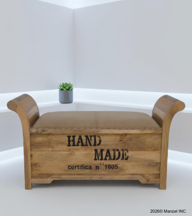 UPHOLSTERED STORAGE BENCH TRUNK