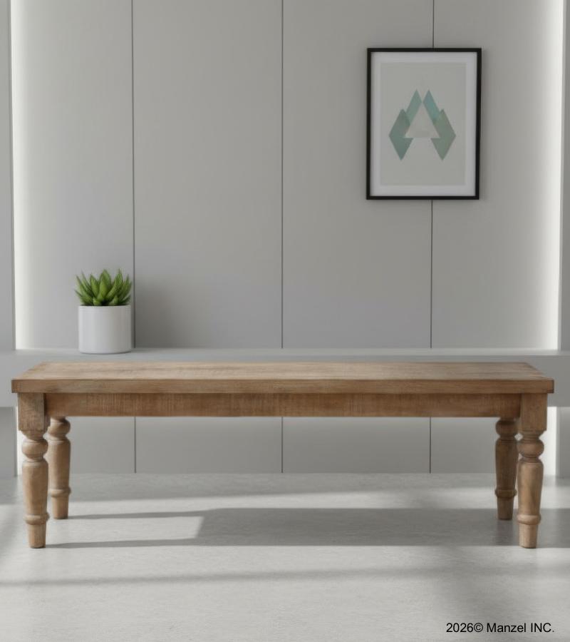 SOLID WOOD BENCH
