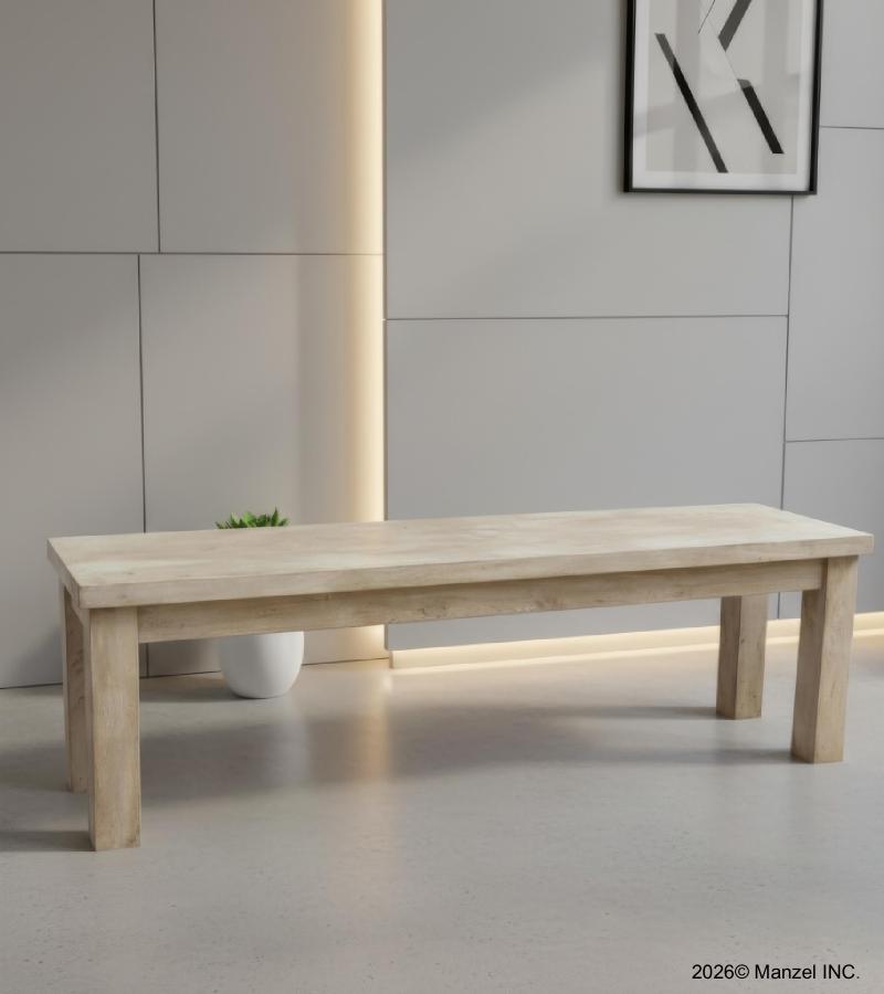 SOLID WOOD BENCH