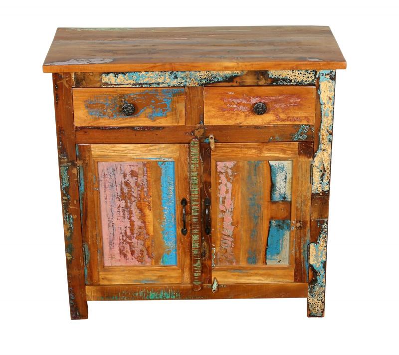 SOLID RECLAIMED TEAK WOOD SIDEBOARD CABINET