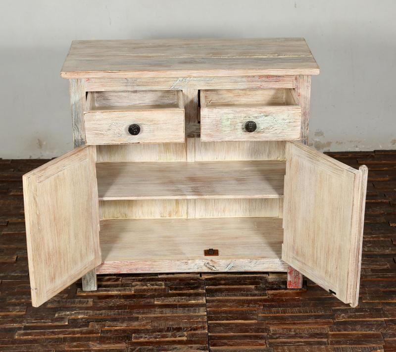 SOLID RECLAIMED TEAK WOOD CABINET SIDEBOARD
